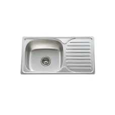 Мийка вирізна DECOR 0.8mm-180mm без сифона ME-7642SN