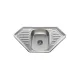 Мийка вирізна DECOR 0.8mm-180mm  MD-9550R
