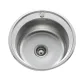 Мийка вирізна SATIN 0.6mm-160mm без сифона MS-4949ET