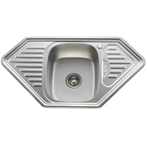 Мийка вирізна DECOR 0.8mm-180mm  MD-5745R