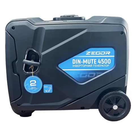 Інверторний бензиновий генератор закритого типу 3,5 кВт Zegor DIN-MUTE3500