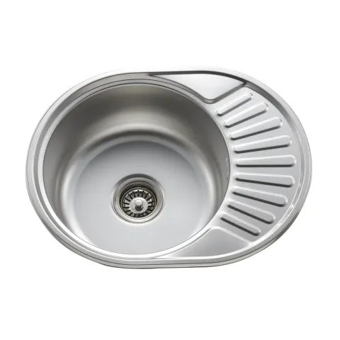 Мийка вирізна SATIN 0.6mm-160mm без сифона MS-5151ET