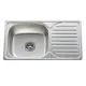 Мийка вирізна DECOR 0.8mm-180mm без сифона MD-7750SN