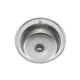Мийка вирізна SATIN 0.6mm-160mm без сифона MS-4949ET